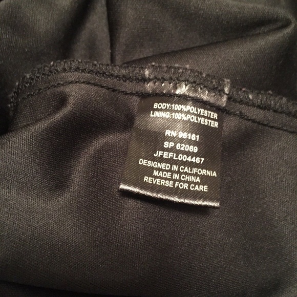 Bebop Dress Medium Black Gray 28" Elastic Waist - Picture 5 of 7